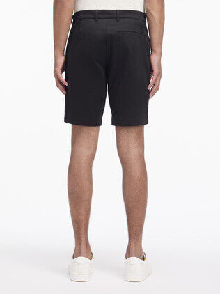 SATEEN STRETCH SLIM SHORT
