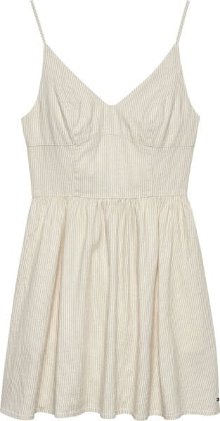 TJW LINEN SKATER DRESS