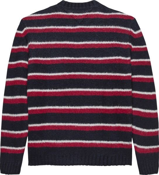 TJM REG BRSHD STRPE BADGE SWEA