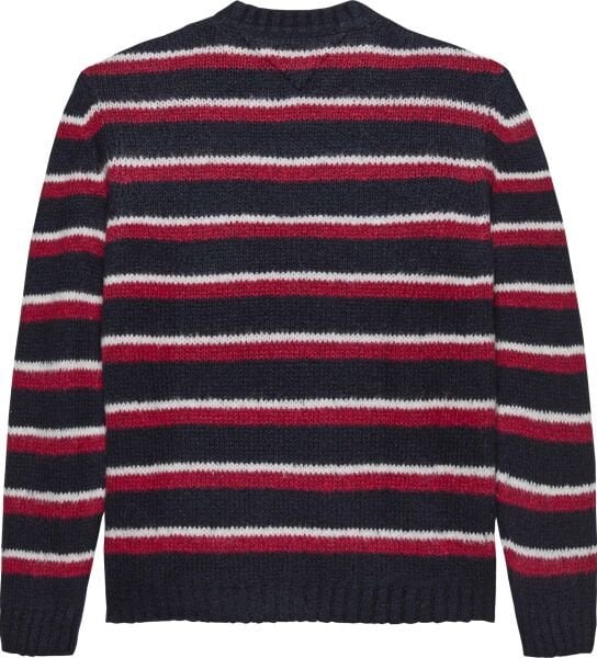 TJM REG BRSHD STRPE BADGE SWEA