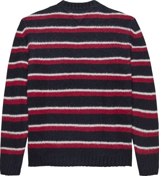 TJM REG BRSHD STRPE BADGE SWEA