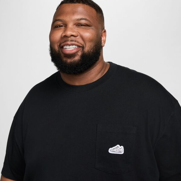 M NSW TEE M90 PKT PTCH CNCT Siyah - 2XL