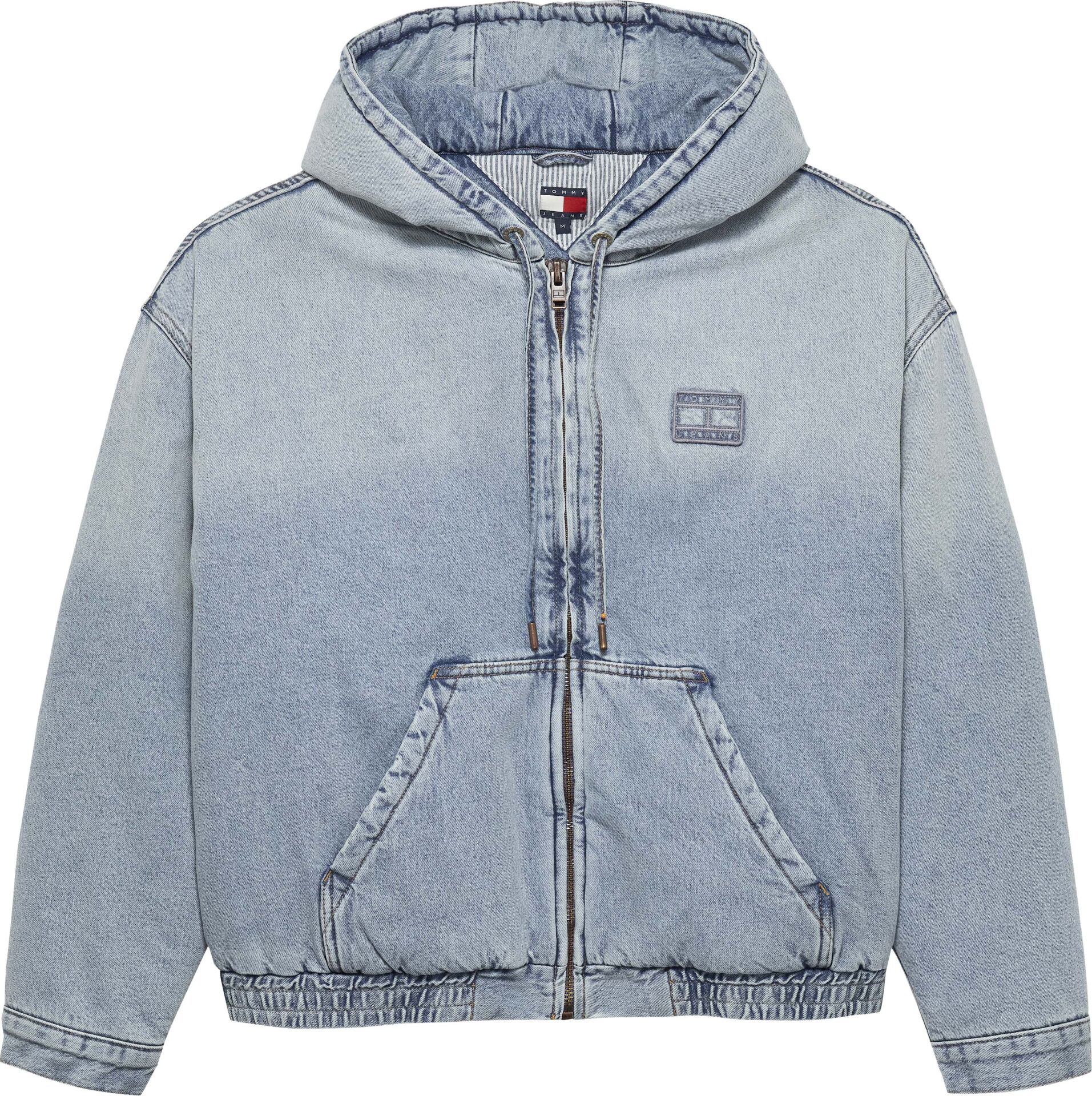 DENIM PADDED HOOD JACKET DI201