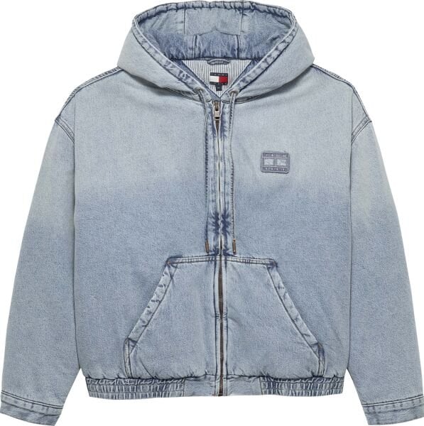 DENIM PADDED HOOD JACKET DI201