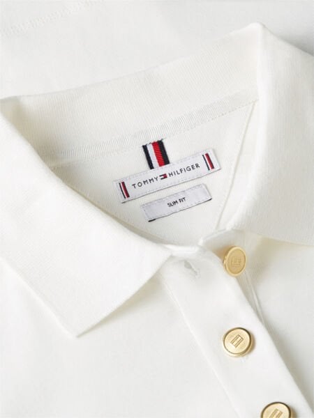 GOLD BUTTON SLIM SS POLO