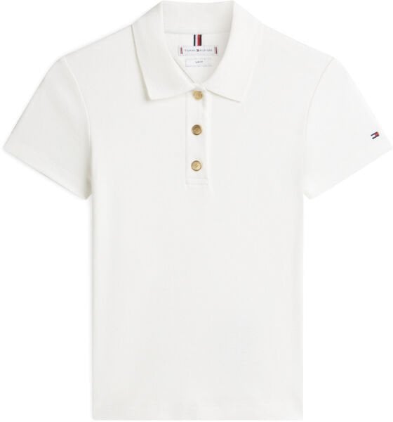 GOLD BUTTON SLIM SS POLO