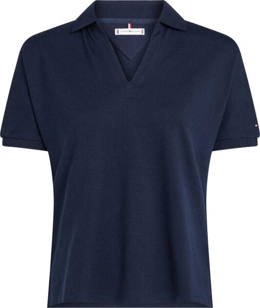 LYOCELL OPEN-NK RELAXED POLO S