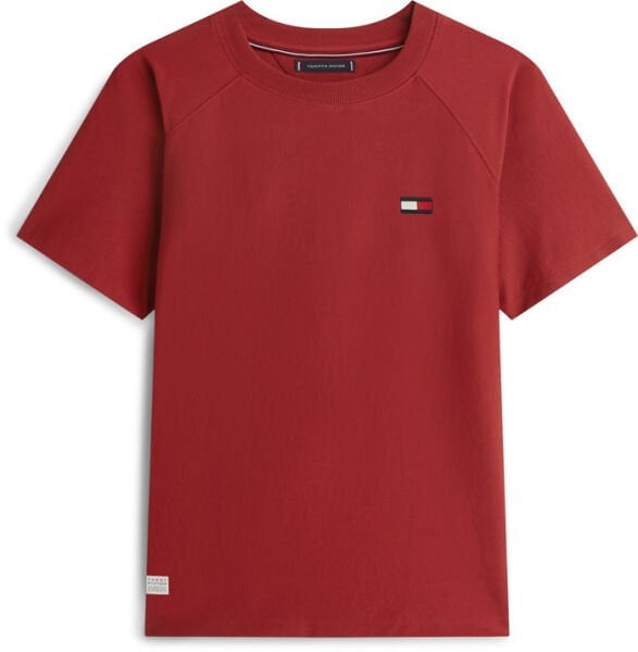 TOMMY FLAG ELEVATED TEE