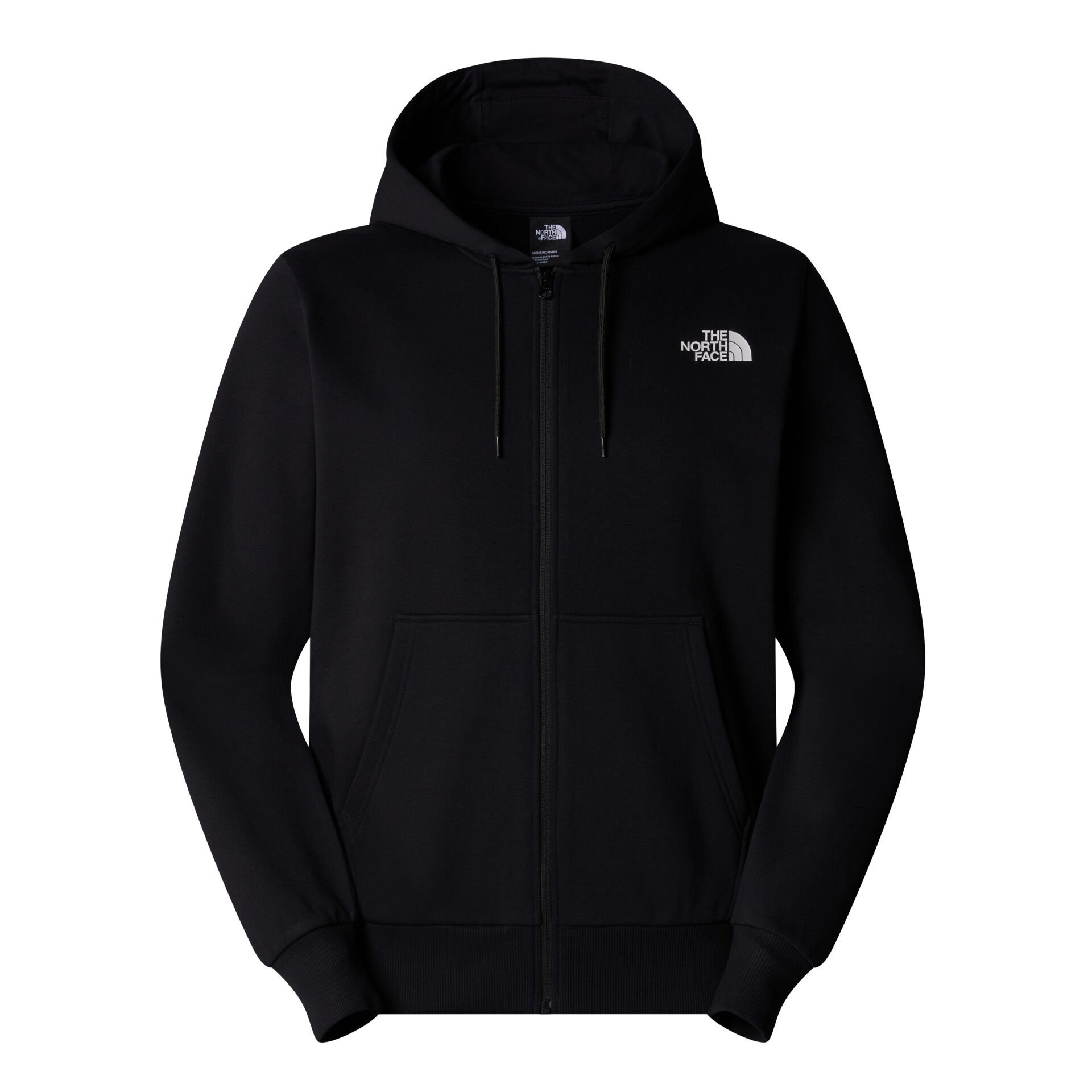 M SIMPLE DOME FULL ZIP HOODIE
