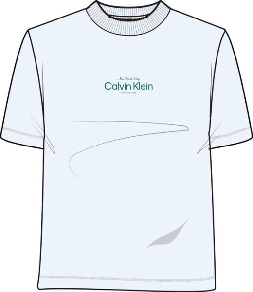 SS CLASSIC CK NYC LOGO TEE