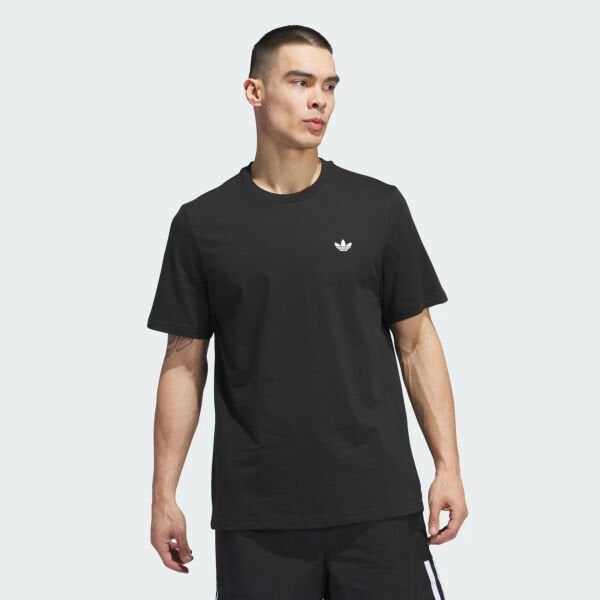 4.0 LOGO TEE        BLACK/WHITE
