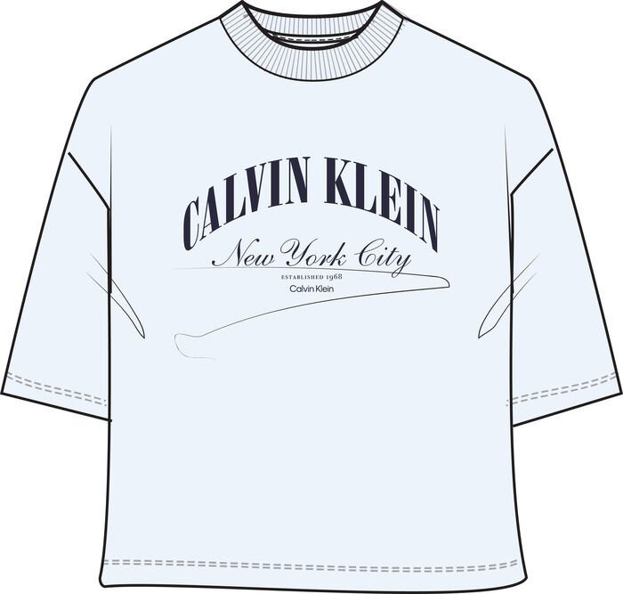 SS CROPPED BOXY HERITAGE CREST