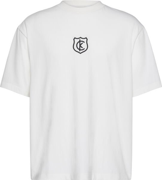 SS 20S EMBRD CK SHIELD CN TEE