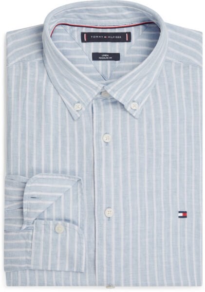 LINEN BENGAL STRIPE RF SHIRT