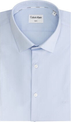 POPLIN STRETCH SLIM SHIRT