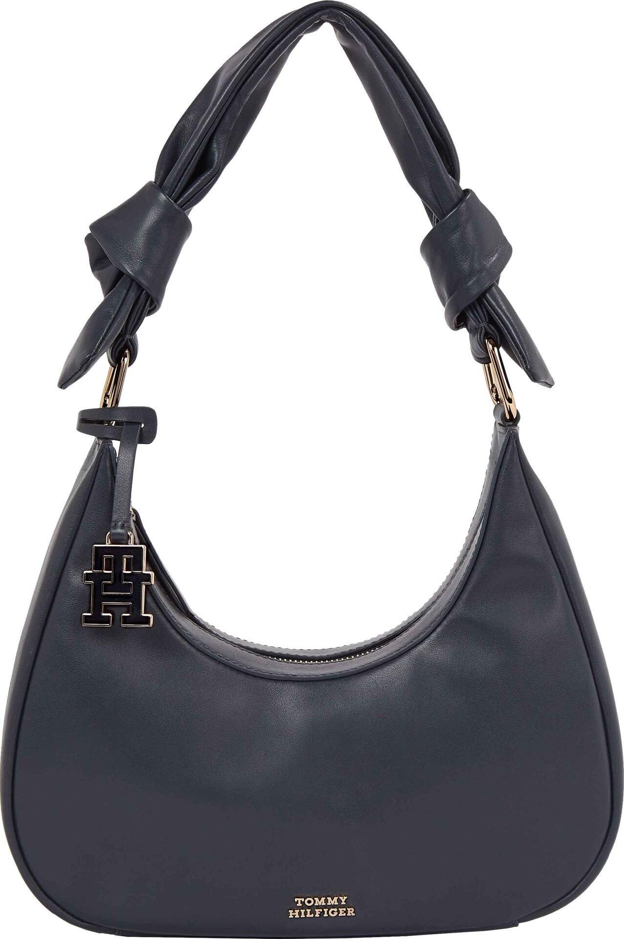 PUSHLOCK LEATHER HOBO