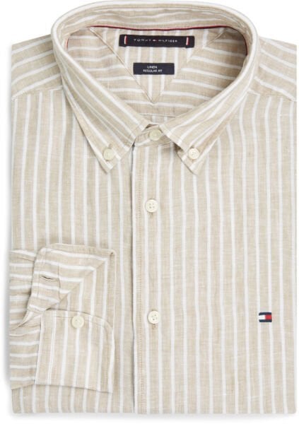 LINEN BENGAL STRIPE RF SHIRT