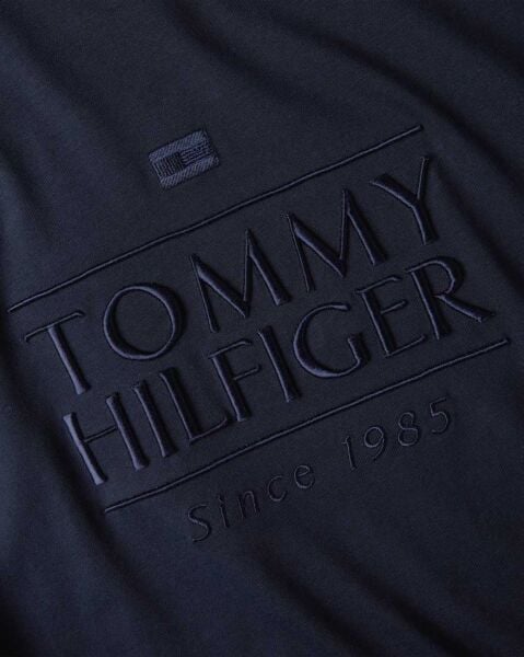 HILFIGER EMBROIDERY LOGO TEE