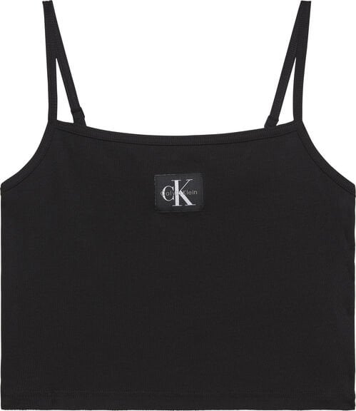 A- WOVEN LABEL RIB CAMI