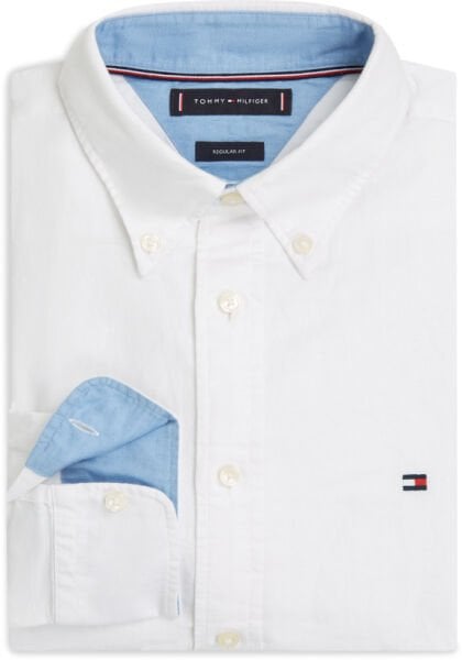 CL LINEN BLEND SOLID BTD RF SH