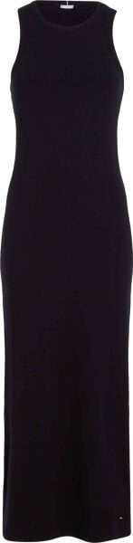 SLIM 5X2 RIB MIDI DRESS NS