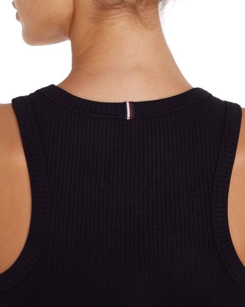 SLIM 5X2 RIB MIDI DRESS NS