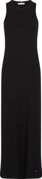SLIM 5X2 RIB MIDI DRESS NS