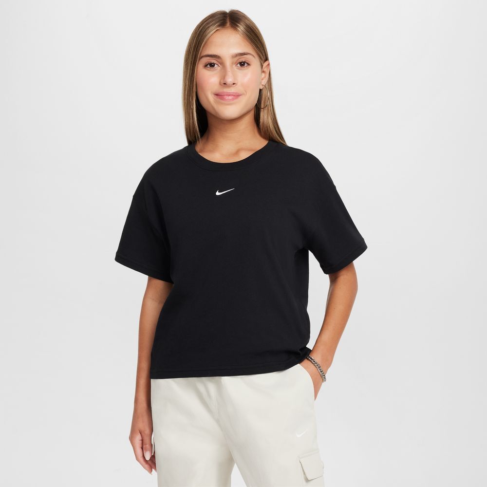 G NSW TEE BOXY ESSNTL LBR Siyah - XL