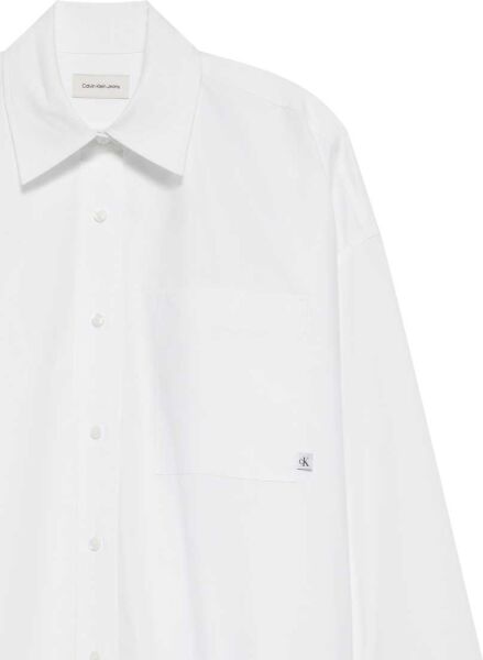 Cotton Oversized Mini Shirtdre