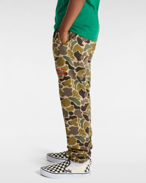 Half Box Camo Fleece Pant
