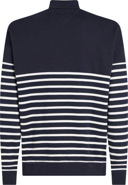 PLACED STRIPE 1/4 ZIP