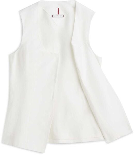 LINEN BLEND VEST