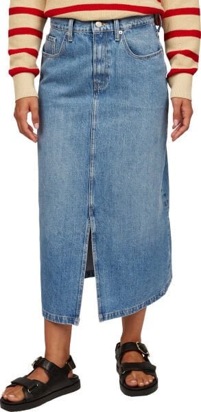 DNM MIDI STRAIGHT SKIRT HW UMA