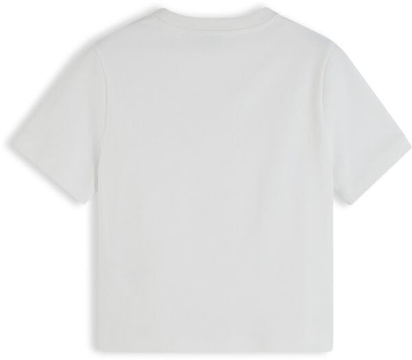 BOXY INTERLOCK SS CNK TEE