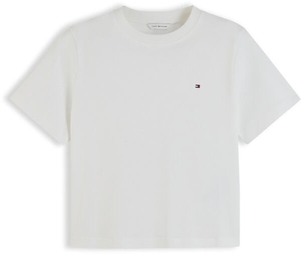 BOXY INTERLOCK SS CNK TEE