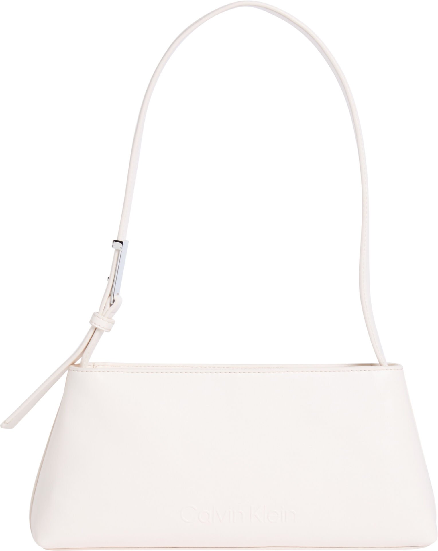 EMBOSSED LOGO SHOULDER BAG