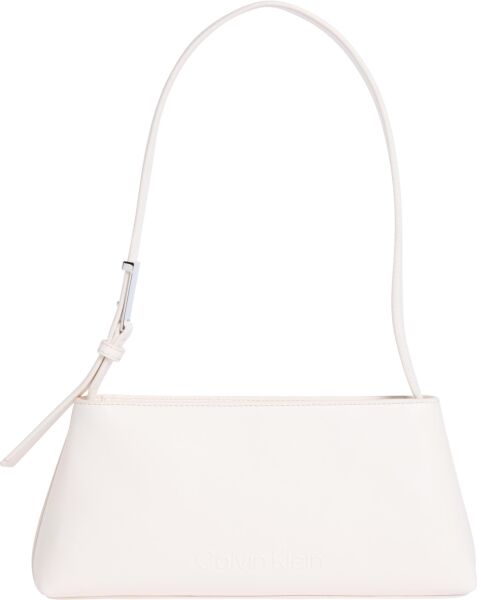 EMBOSSED LOGO SHOULDER BAG