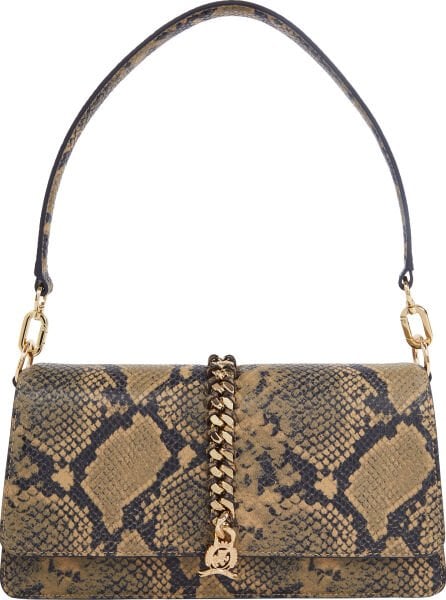 LUXE LEATHER SHOULDER BAG SN