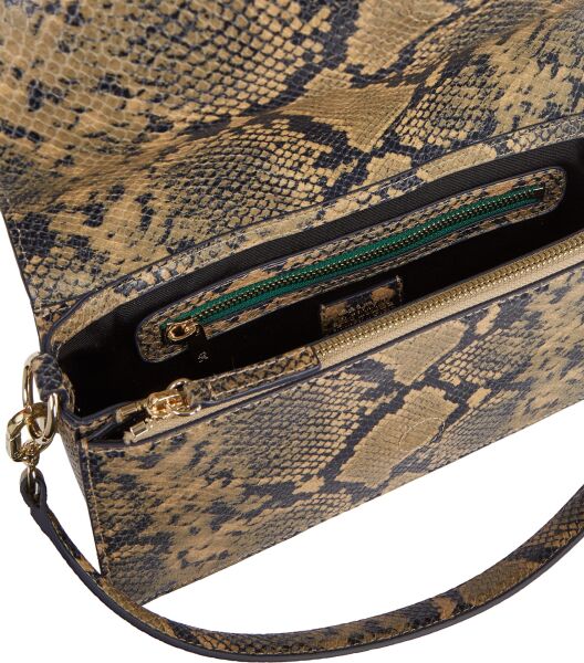 LUXE LEATHER SHOULDER BAG SN