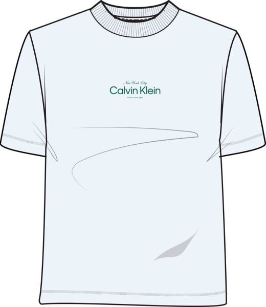 SS CLASSIC CK NYC LOGO TEE