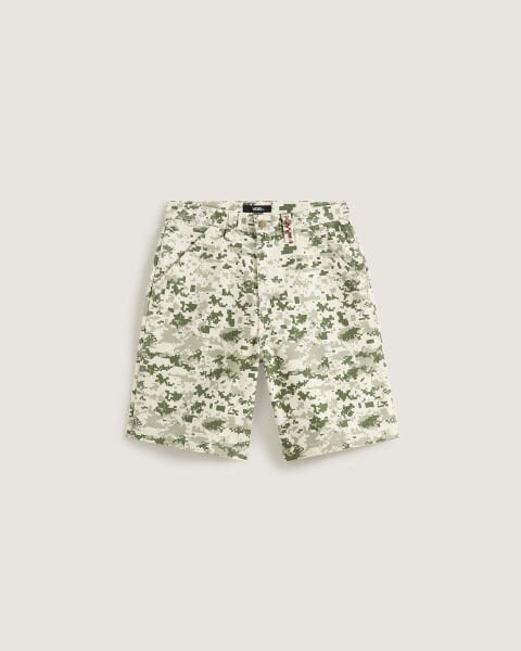 Check-5 Baggy Canvas Short