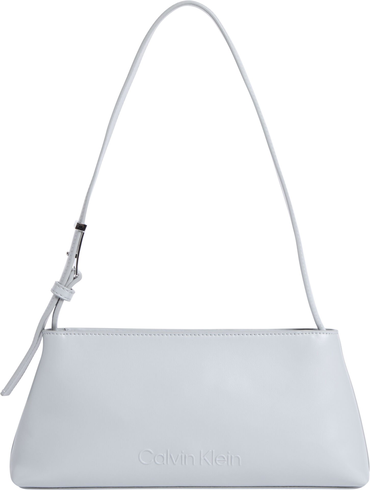 EMBOSSED LOGO SHOULDER BAG
