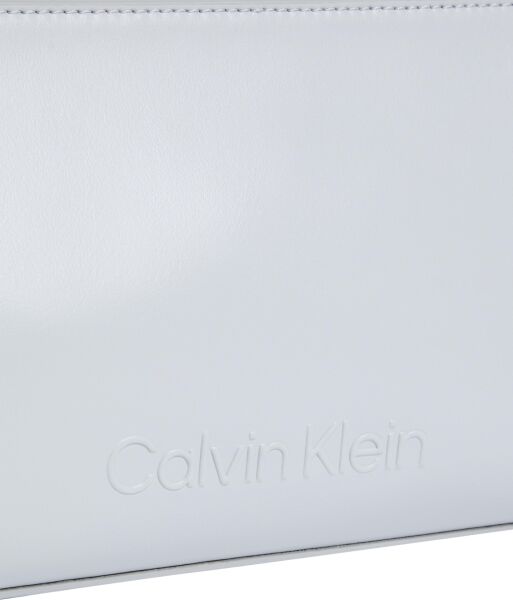 EMBOSSED LOGO SHOULDER BAG