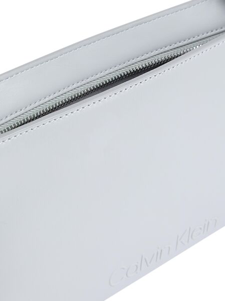 EMBOSSED LOGO SHOULDER BAG