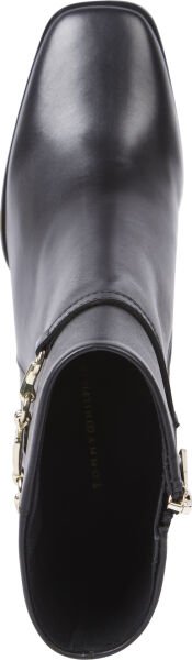 TH CHAIN HIGH HEEL BOOTIE