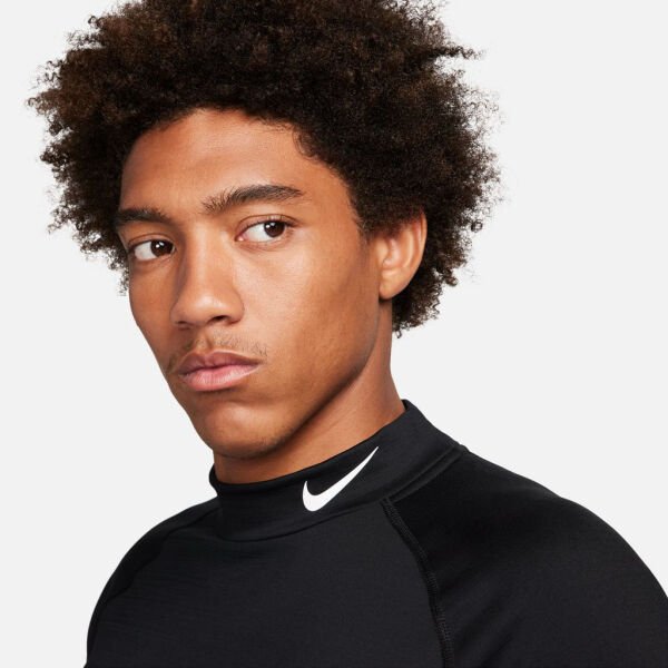 M NP TOP WARM LS MOCK