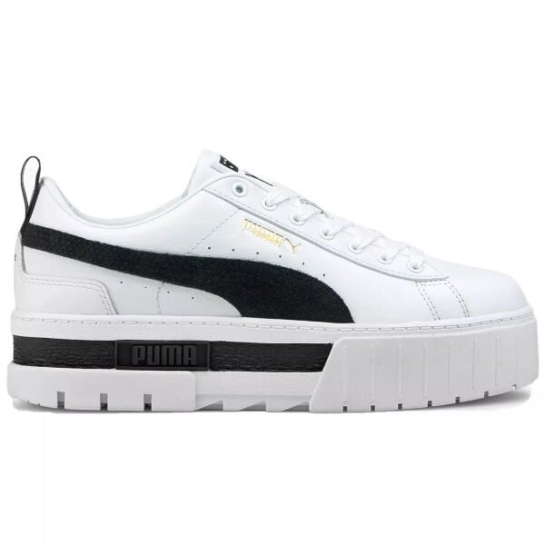 Mayze Lth Wn s Puma White-Pristine