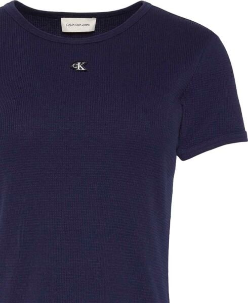 SS MONOGRAM PATCH SLIM WAFFLE