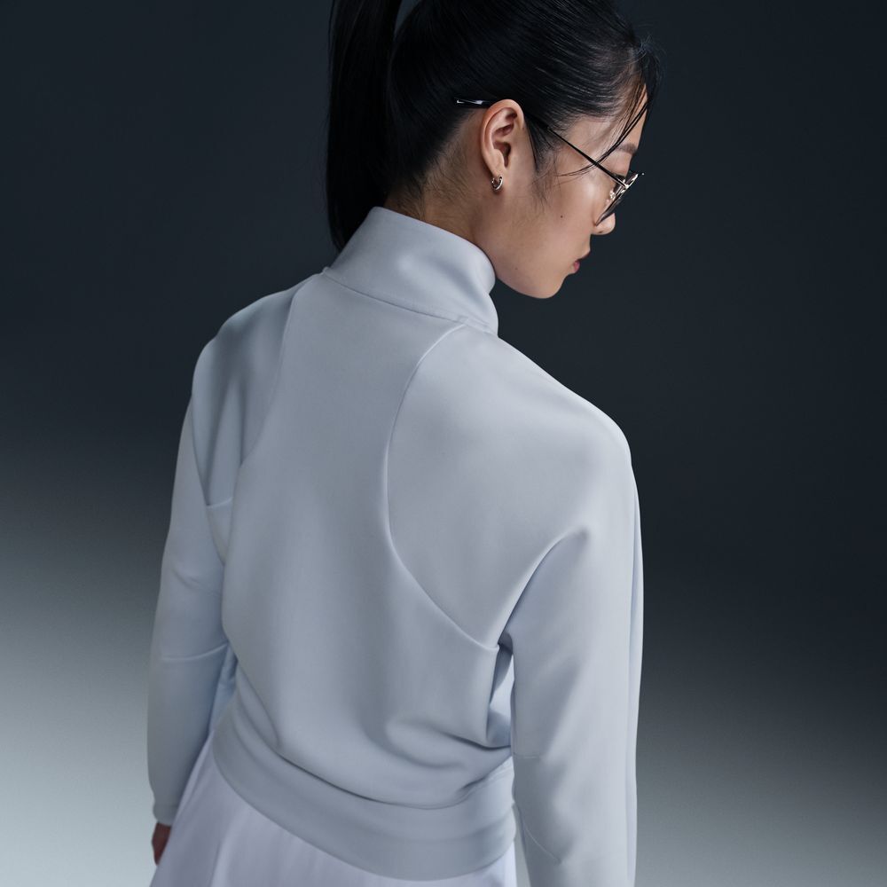 W NKCT DF HERITAGE JKT FZ Gri - XS