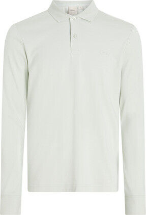 SMOOTH COTTON SLIM LS POLO